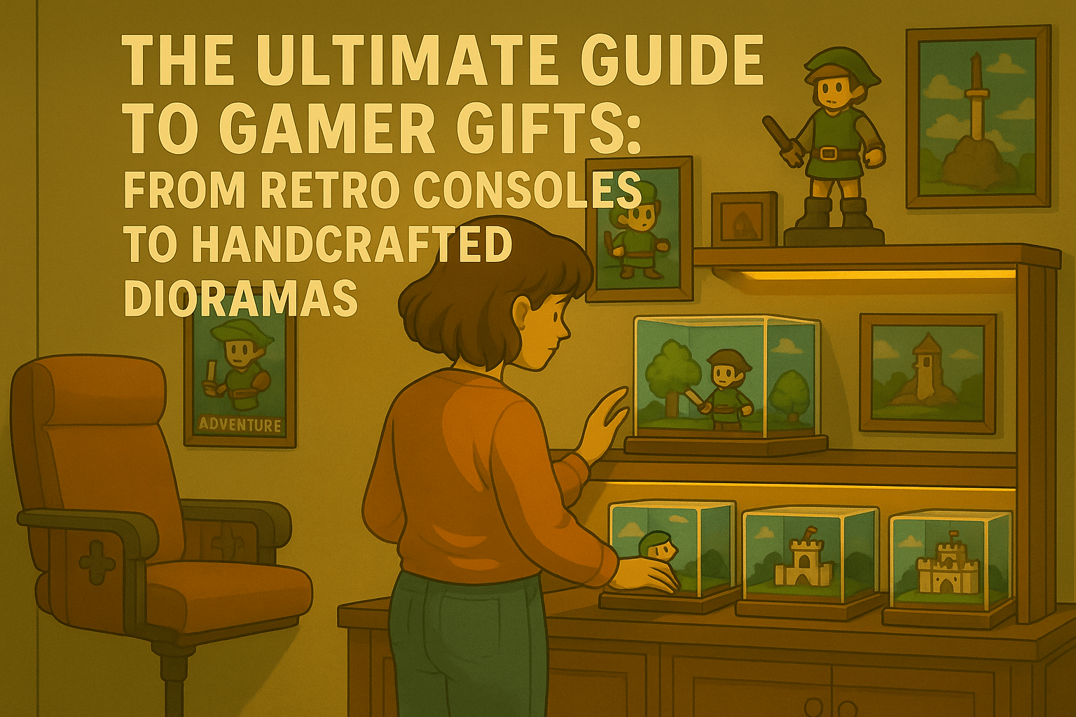 The Ultimate Guide to Gamer Gifts From Retro Consoles to Handcrafted Dioramas