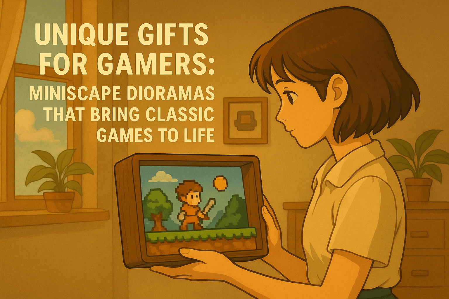 Unique Gifts for Gamers: MiniScape Dioramas That Bring Classic Games to Life