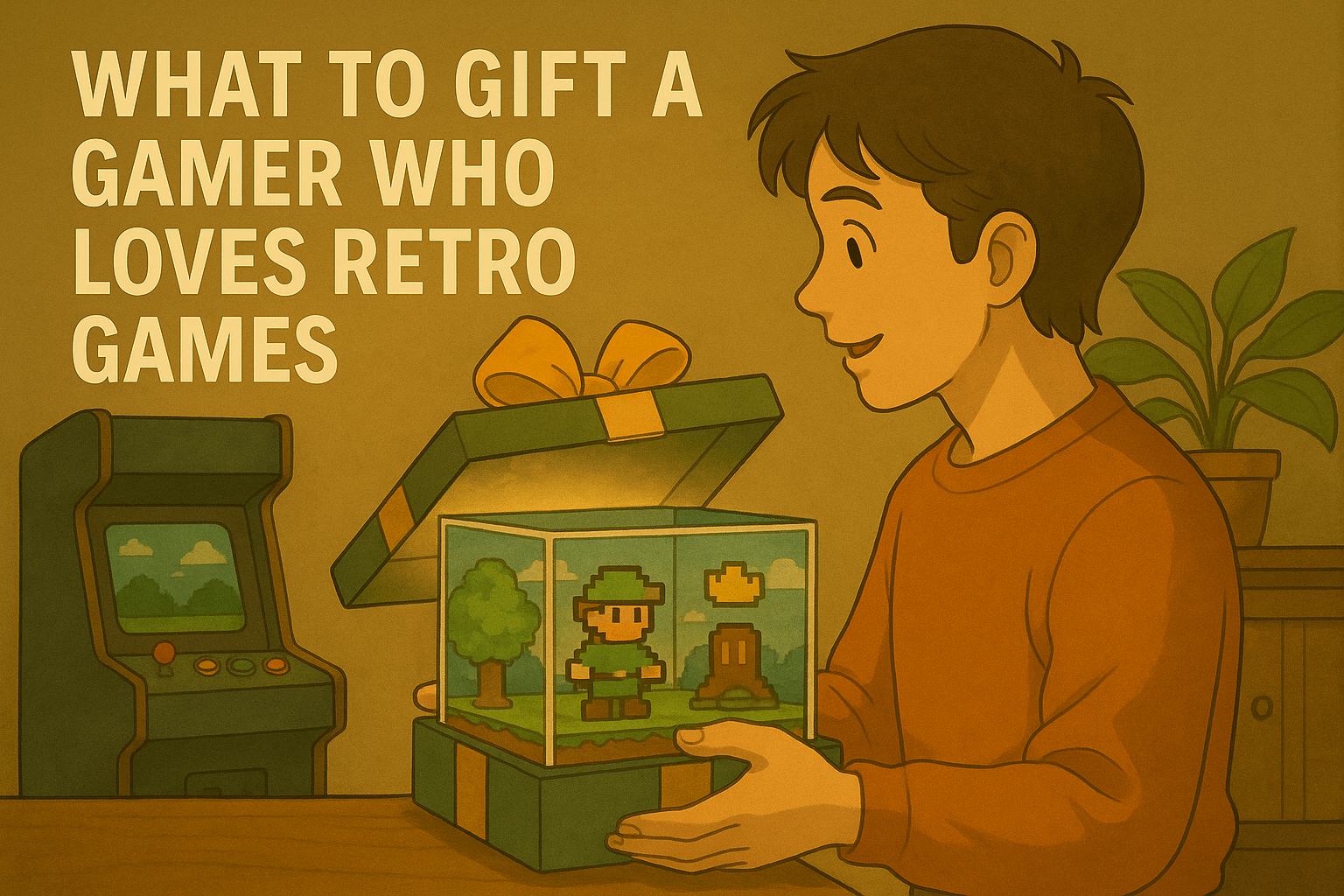 What to Gift a Gamer Who Loves Retro Games
