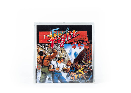 Vintage 'Final Fight' video game case on a white background